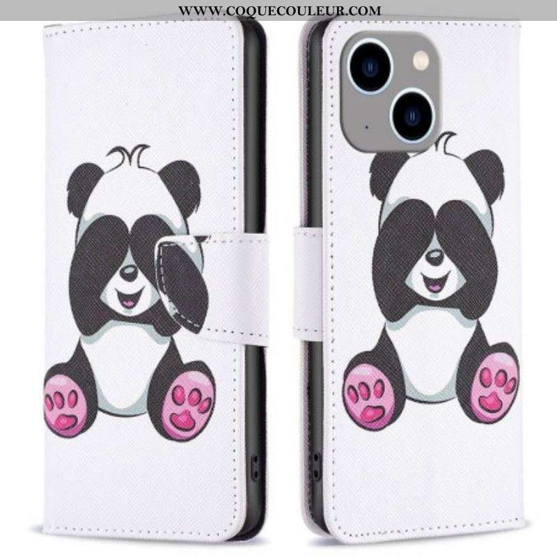 Housse iPhone 14 Plus Panda Fun