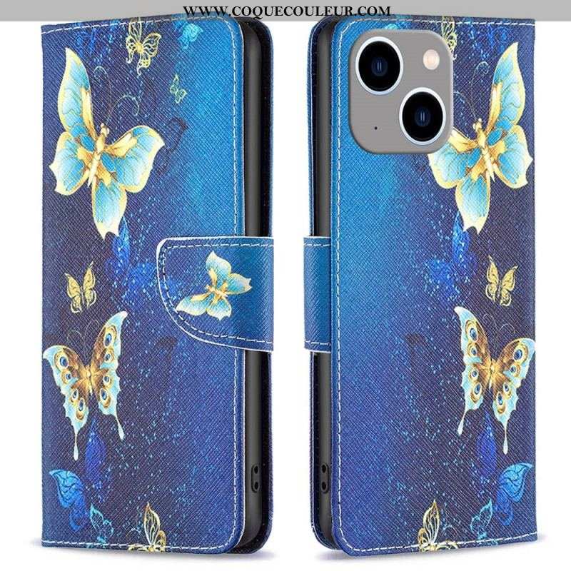 Housse iPhone 14 Plus Papillons du Monde