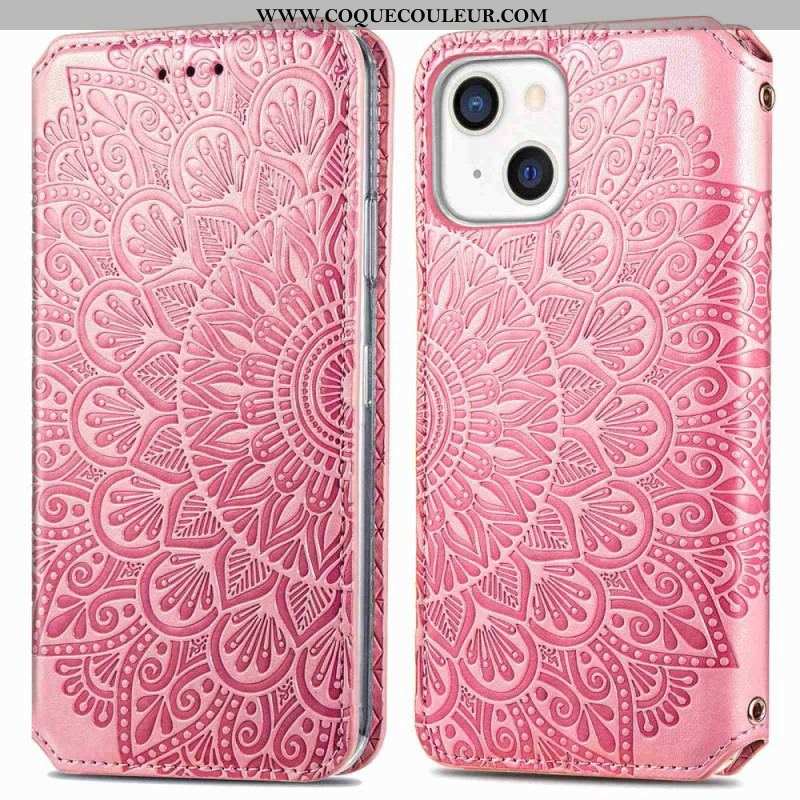 Flip Cover iPhone 14 Plus Mandala