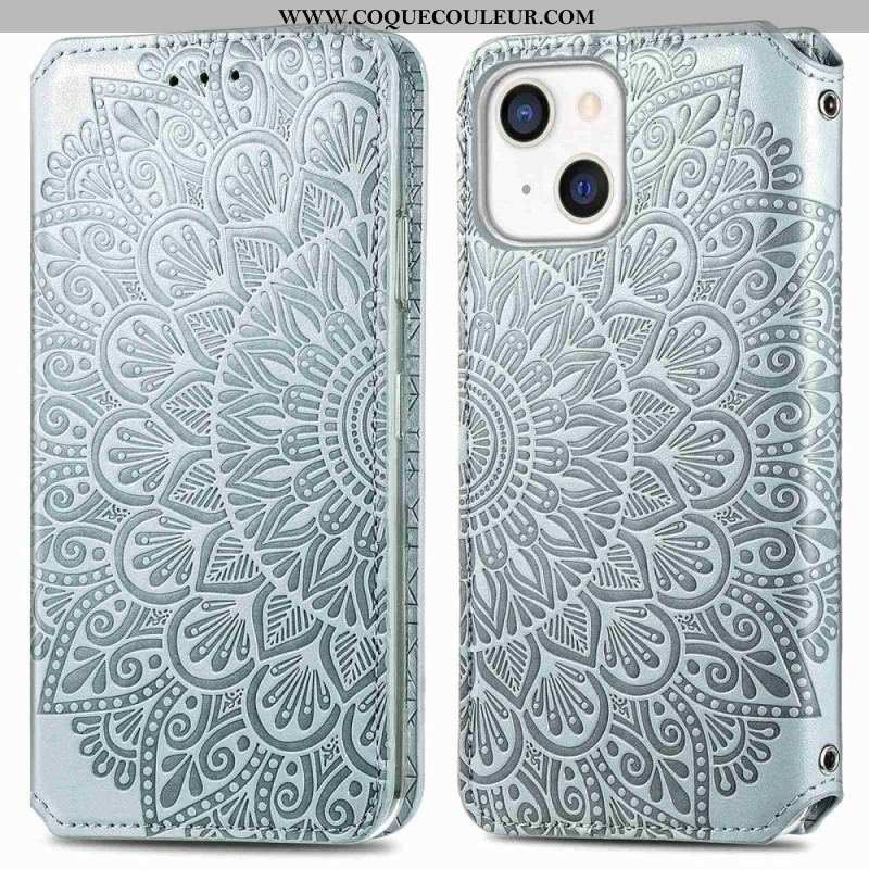 Flip Cover iPhone 14 Plus Mandala