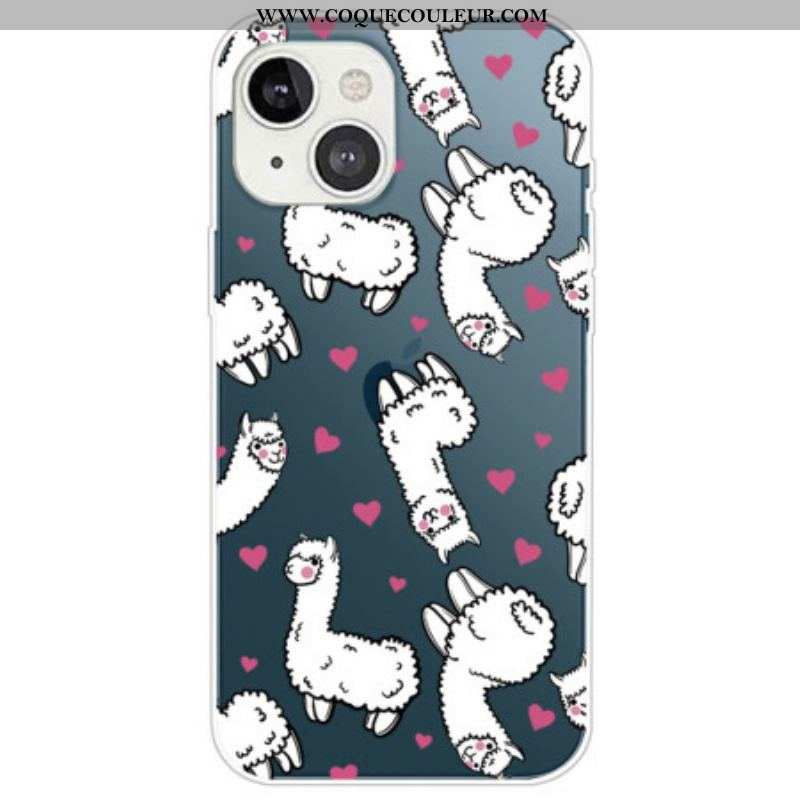 Coque iPhone 14 Plus Top Lamas