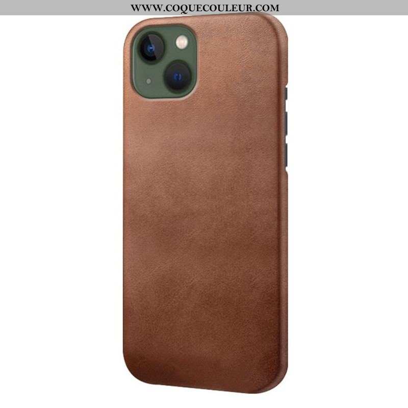 Coque iPhone 14 Plus Effet Cuir