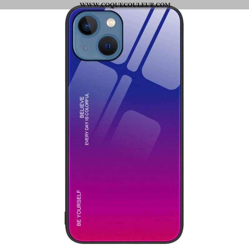 Coque iPhone 14 Plus Verre Trempé Be Yourself