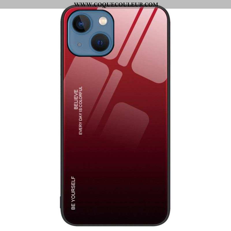 Coque iPhone 14 Plus Verre Trempé Be Yourself