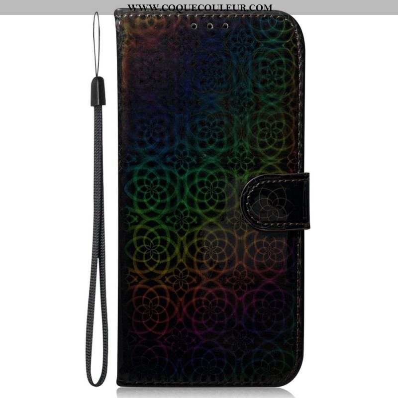 Housse iPhone 14 Plus Motif Stylé à Lanière