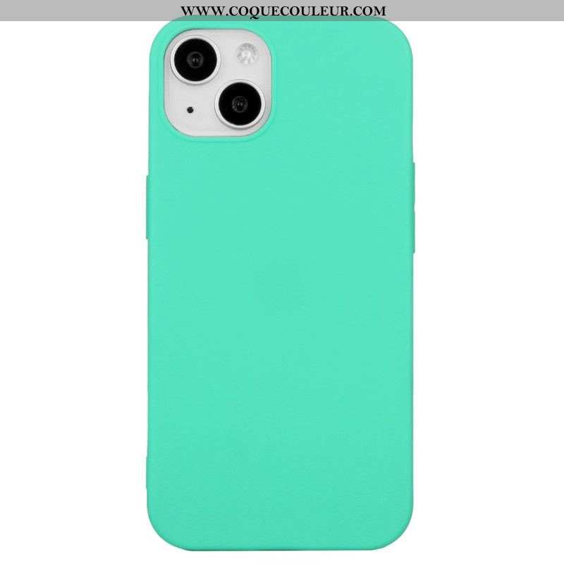 Coque iPhone 14 Plus Silicone Matte Simple