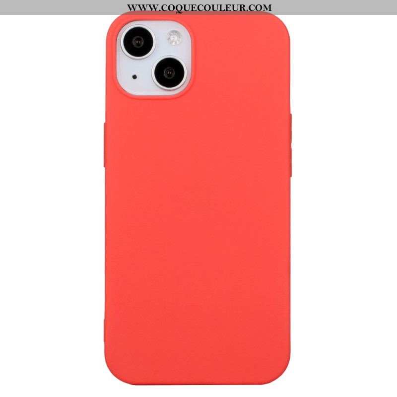 Coque iPhone 14 Plus Silicone Matte Simple