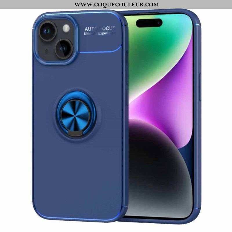 Coque iPhone 15 Plus Anneau Rotatif