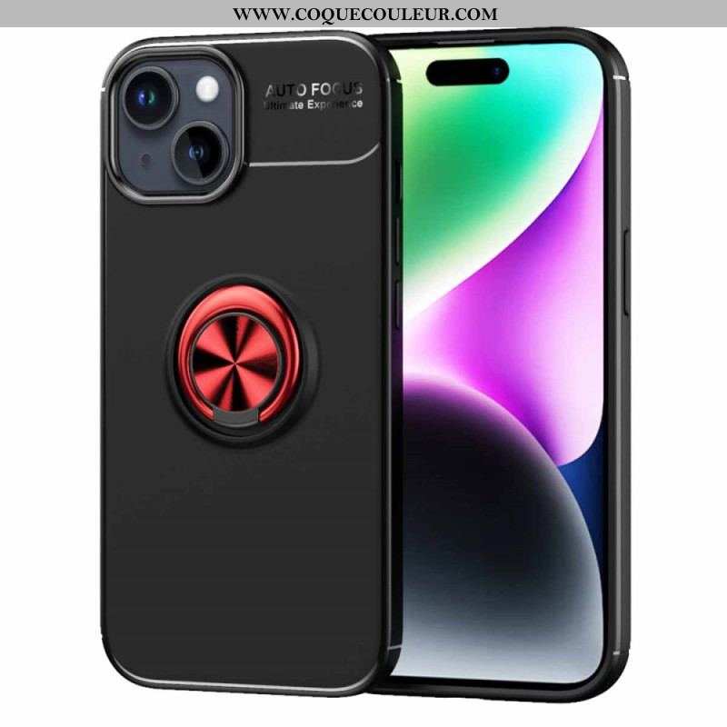 Coque iPhone 15 Plus Anneau Rotatif