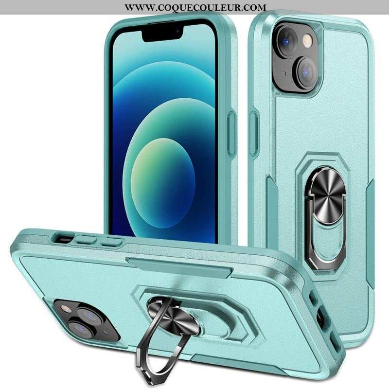 Coque iPhone 15 Plus Anneau-Support Stylé