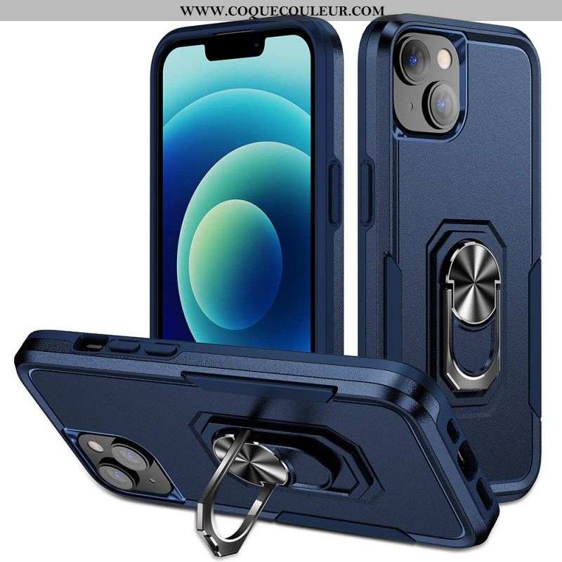 Coque iPhone 15 Plus Anneau-Support Stylé