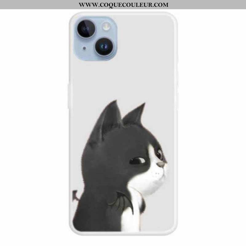 Coque iPhone 15 Plus Devil Cat