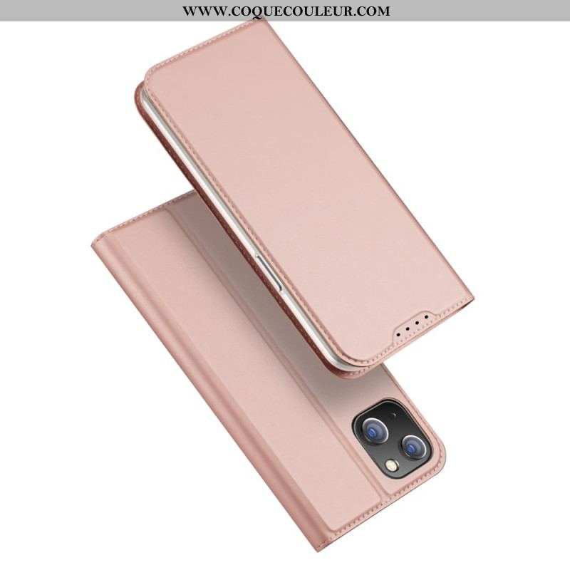 Flip Cover iPhone 15 Plus Skin-Pro series Dux Ducis