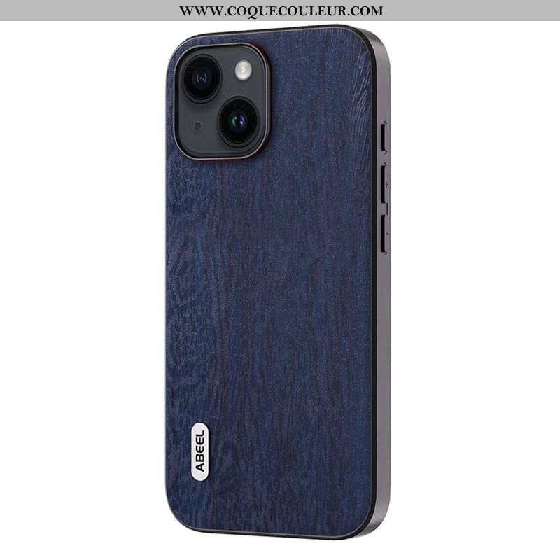 Coque iPhone 15 Plus Stylée Bois ABEEL