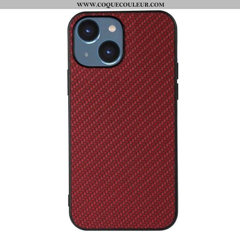 Coque iPhone 15 Plus Fibre Carbone