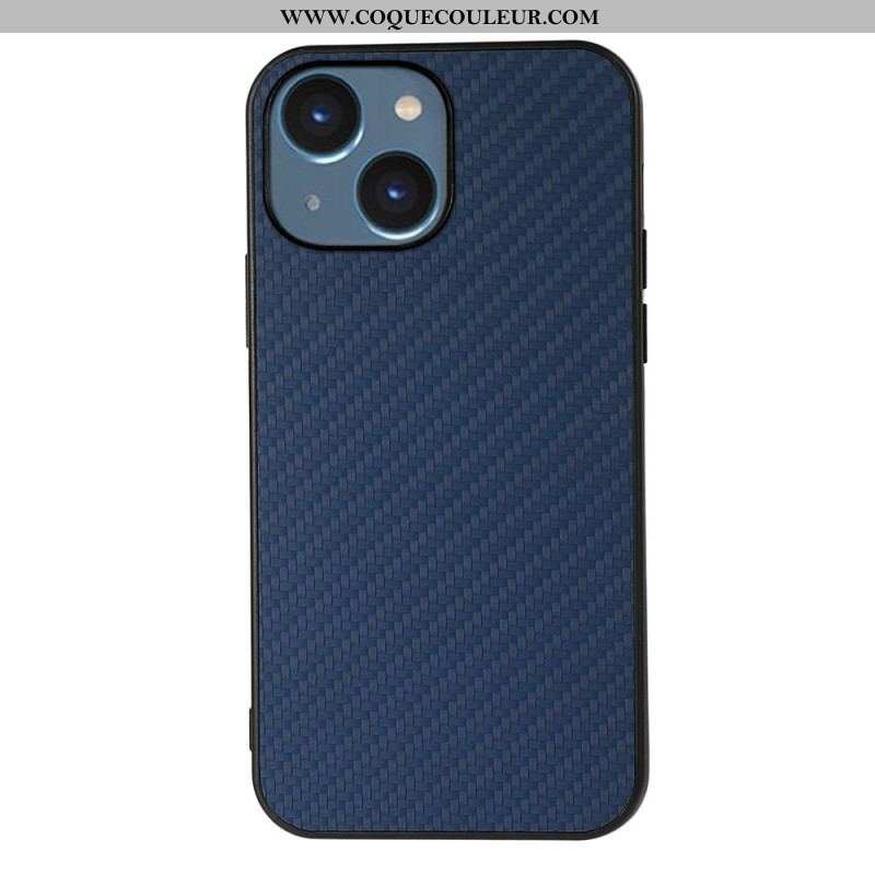 Coque iPhone 15 Plus Fibre Carbone