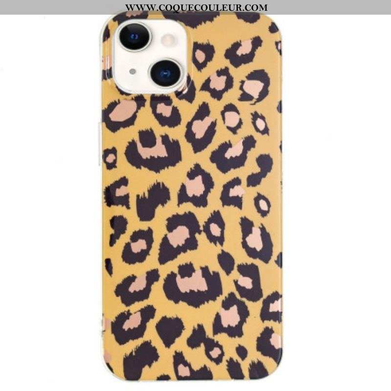 Coque iPhone 15 Plus Léopard