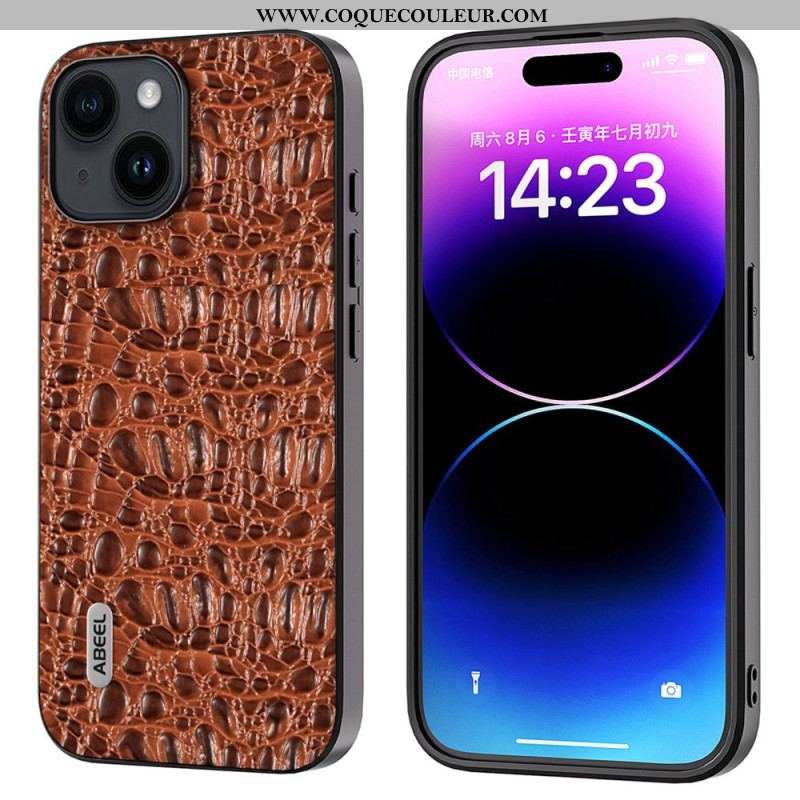 Coque iPhone 15 Plus Texturée ABEEL