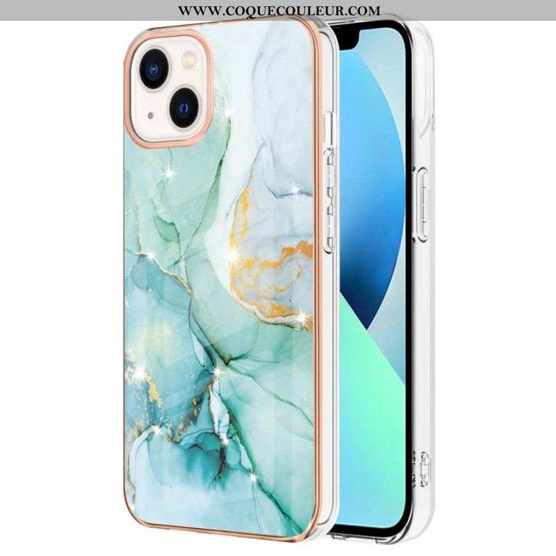 Coque iPhone 15 Plus Stylée Marbre