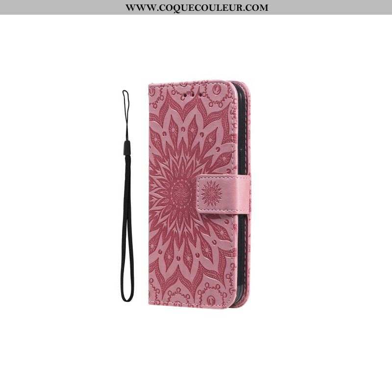 Housse iPhone 15 Plus Mandala Soleil