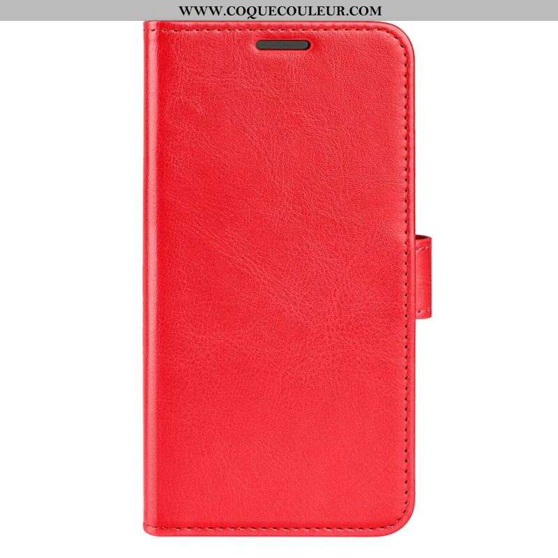 Housse iPhone 15 Plus Simili Cuir Vintage