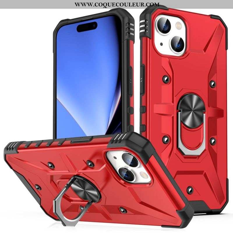 Coque iPhone 15 Plus Anneau-Support Magnétique