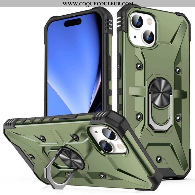 Coque iPhone 15 Plus Anneau-Support Magnétique