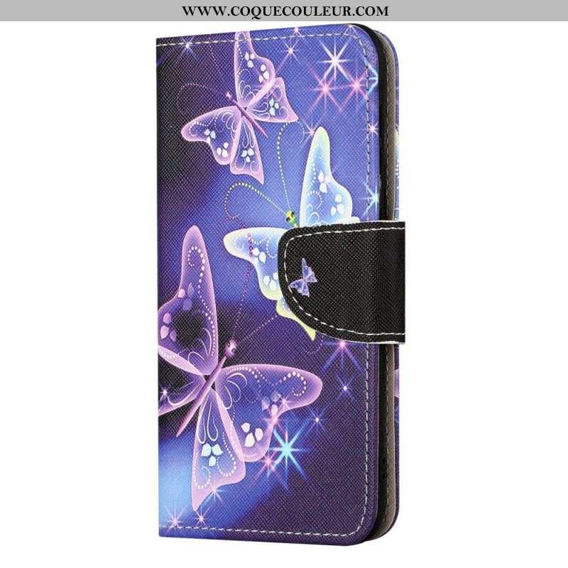 Housse iPhone 15 Plus Papillons