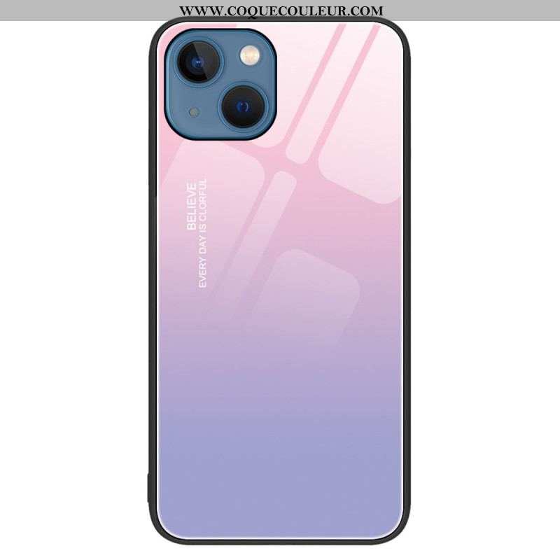 Coque iPhone 15 Plus Verre Trempé Believe