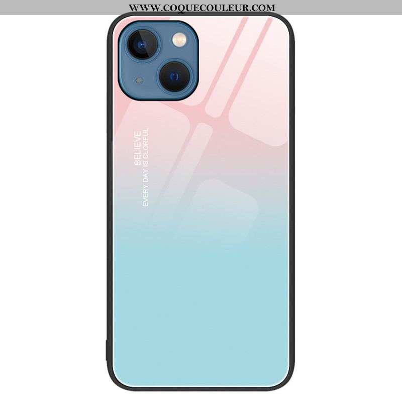 Coque iPhone 15 Plus Verre Trempé Believe