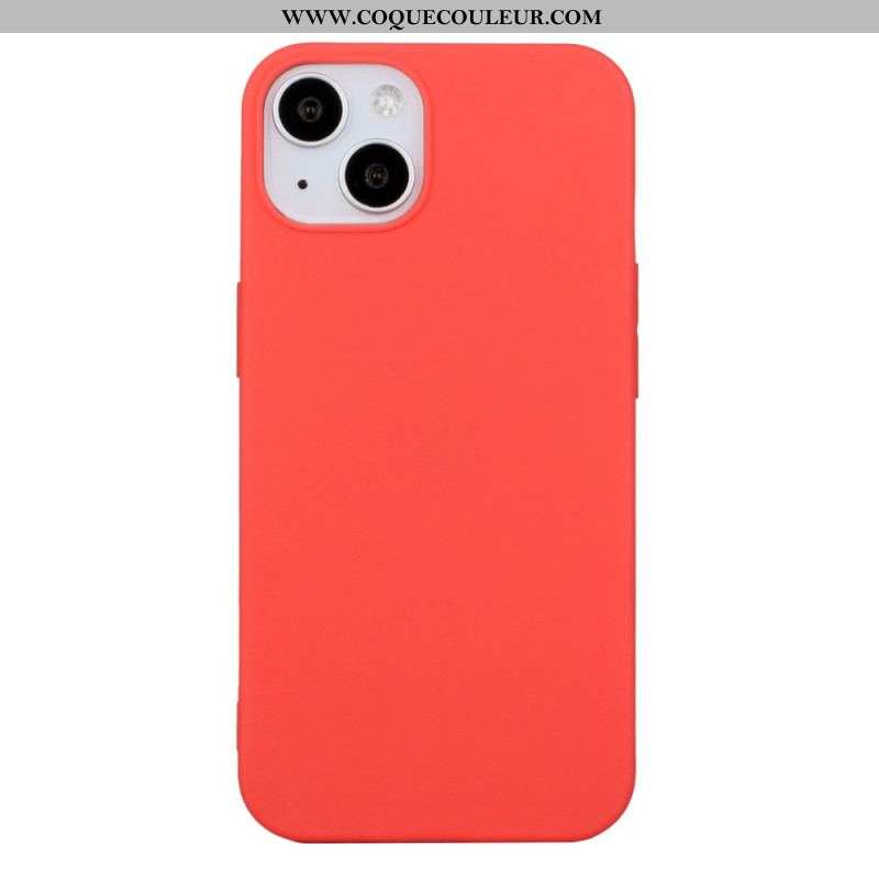 Coque iPhone 15 Plus Silicone Mat