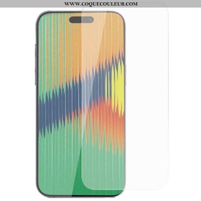 Protection en Verre Trempé pour Écran iPhone 15 Pro Max