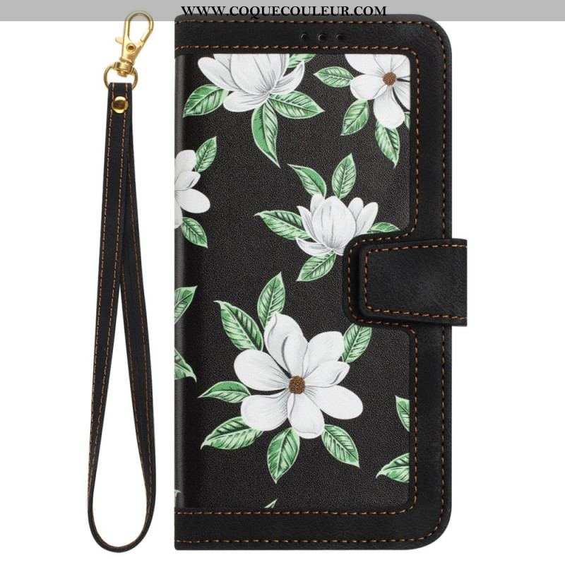 Housse iPhone 15 Pro Max Luxury Flowers