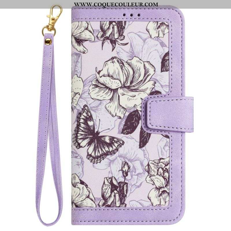 Housse iPhone 15 Pro Max Luxury Flowers