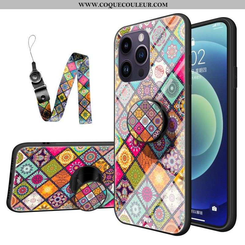 Coque iPhone 15 Pro Max Patchwork