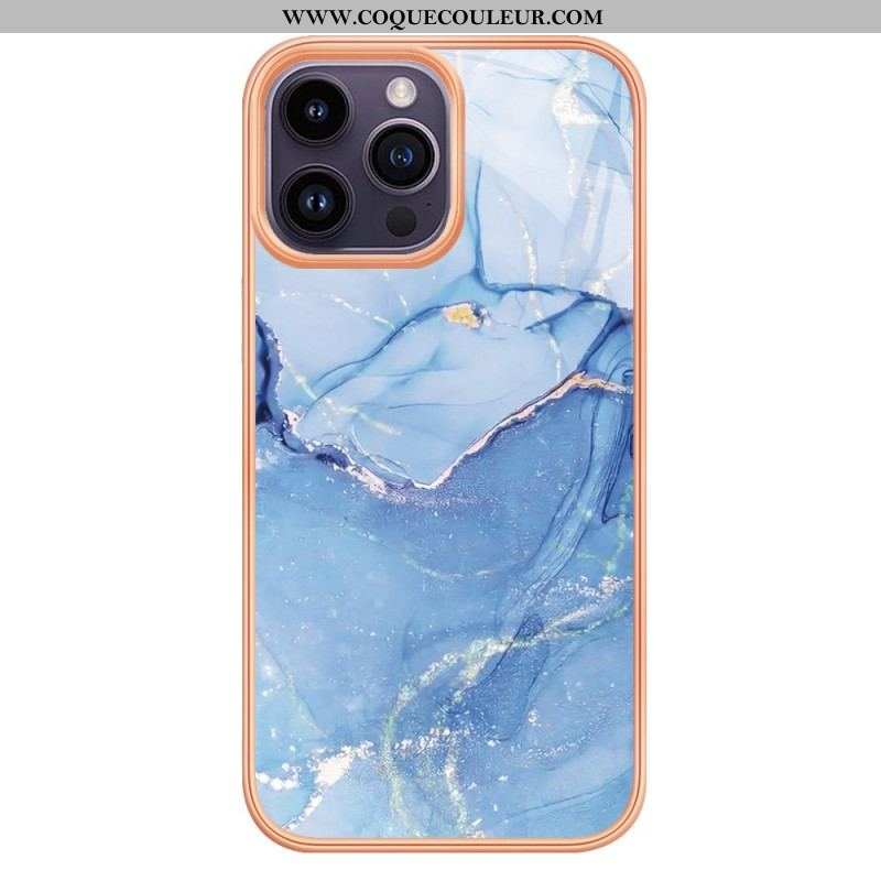 Coque iPhone 15 Pro Max Style Marbré