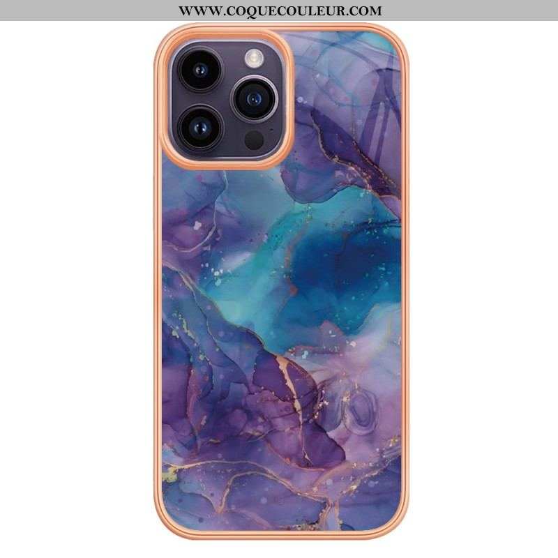 Coque iPhone 15 Pro Max Style Marbré