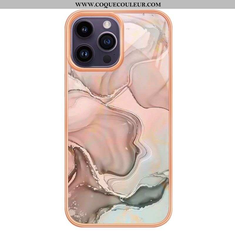 Coque iPhone 15 Pro Max Style Marbré