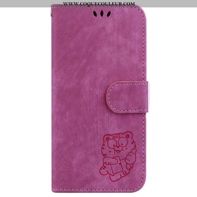 Housse iPhone 15 Pro Cute Tiger