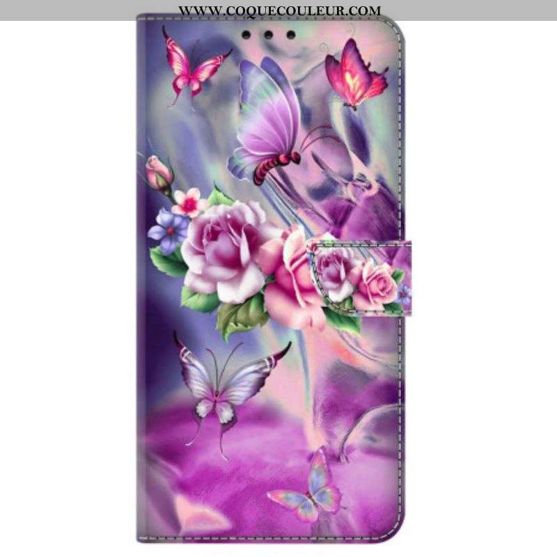 Housse iPhone 15 Pro Jolies Fleurs