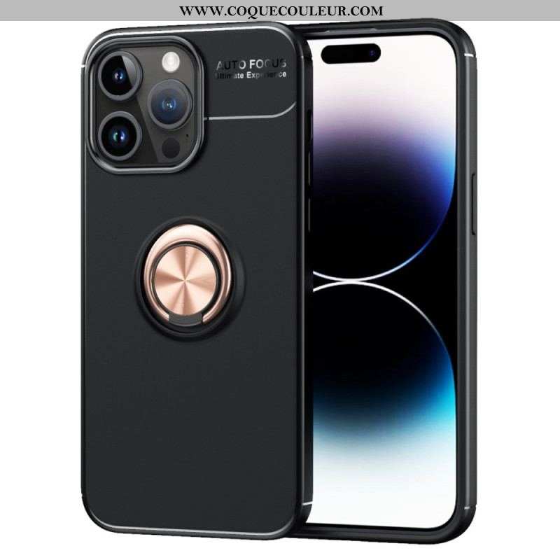Coque iPhone 15 Pro Anneau Rotatif