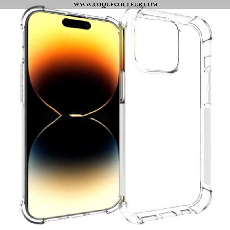 Coque iPhone 15 Pro Transparente avec Coins Renforcés