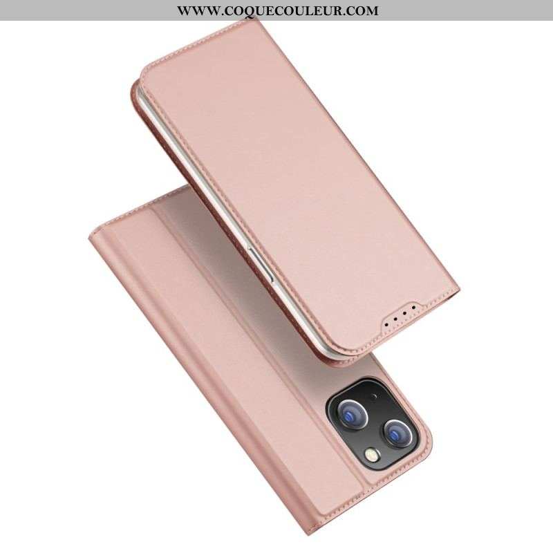 Flip Cover iPhone 15 Skin-Pro Series Dux Ducis