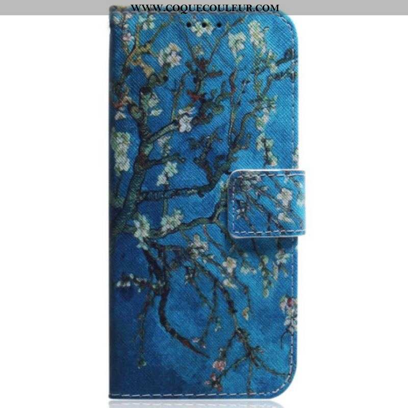 Housse iPhone 15 Branches en Fleurs