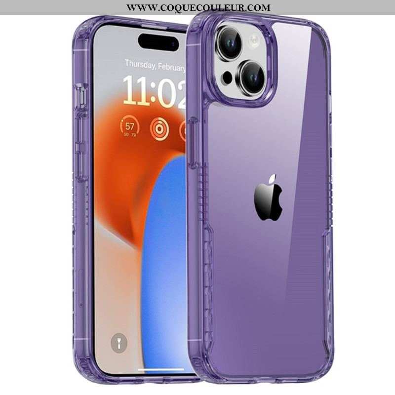 Coque iPhone 15 Transparente Teintée IPAKY