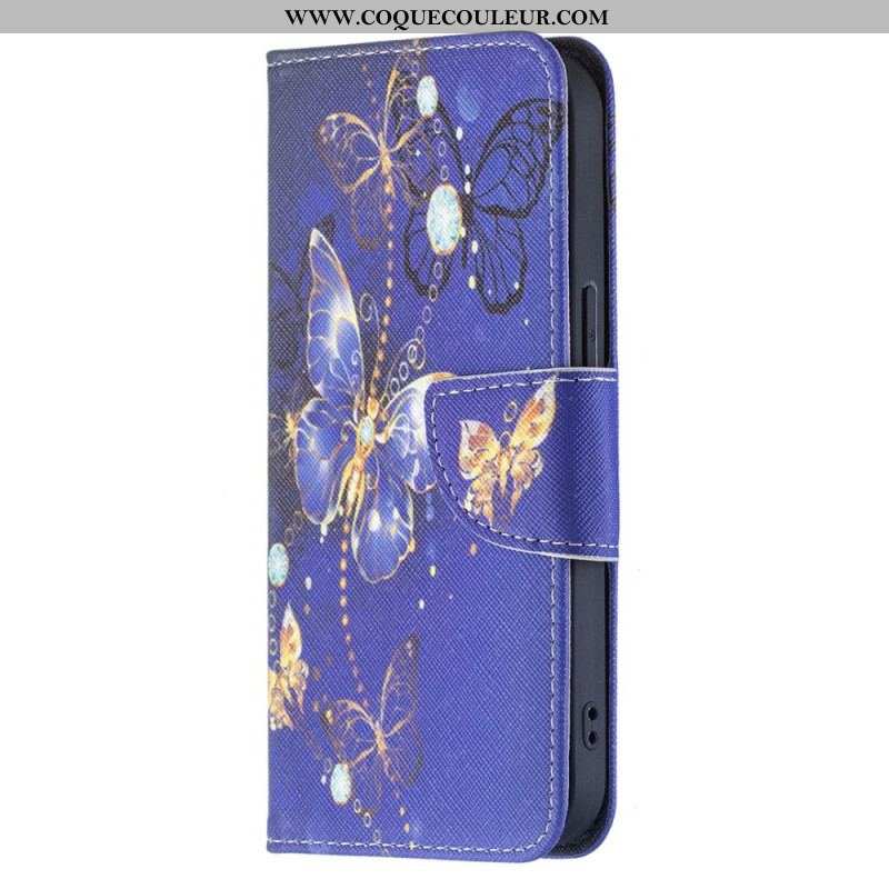 Housse iPhone 15 Papillons de Nuit