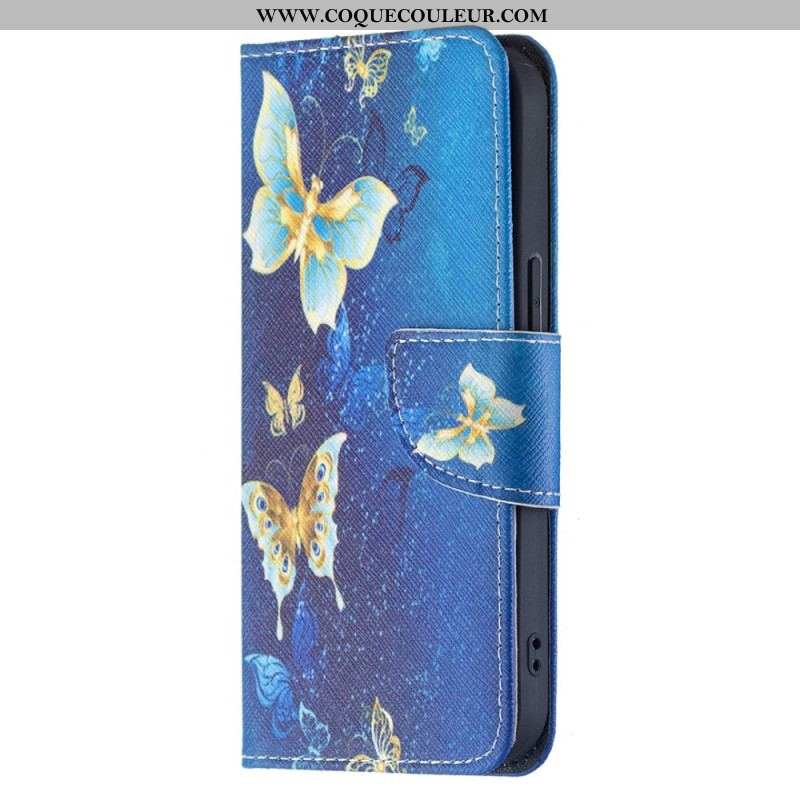 Housse iPhone 15 Papillons de Nuit