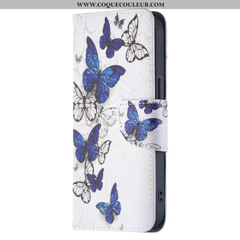 Housse iPhone 15 Papillons en Vol