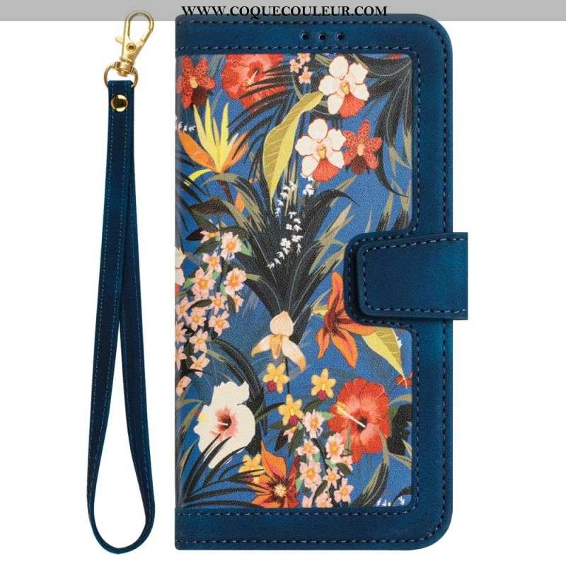 Housse iPhone 15 Luxury Flowers