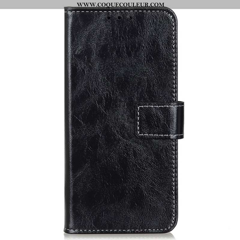 Housse Huawei Nova 11 Pro Effet Cuir Brillant